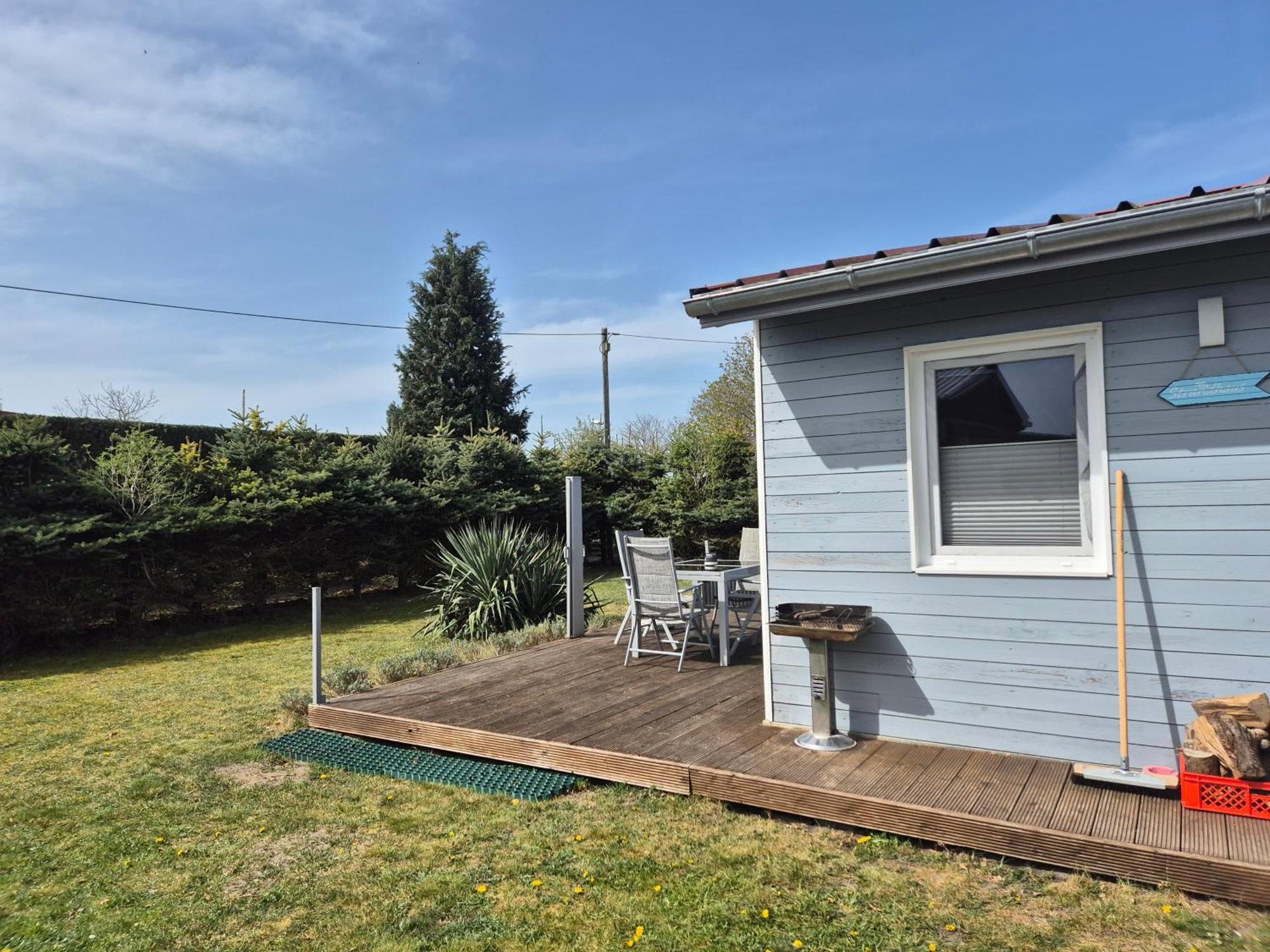 Ferienwohnung Am Stettiner Haff Mönkebude Buitenkant foto